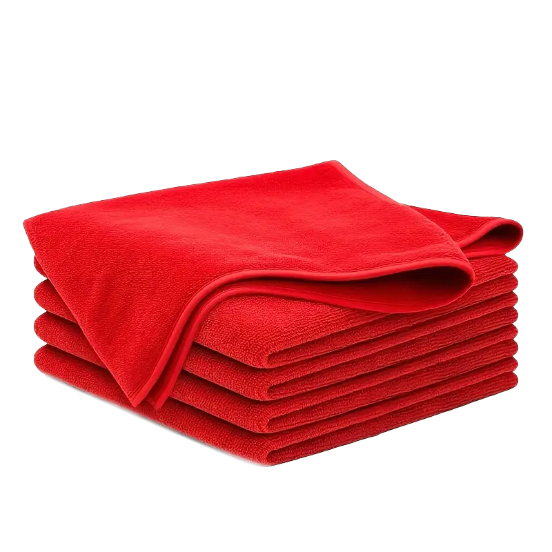 red Microfiber Cloth - Image 1