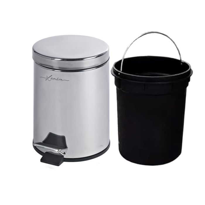 12L pedal trash bin - Image 1