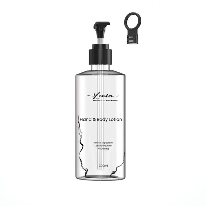 Hand & Body Lotion 300ml Dispenser Holder Bracket with Magnetic Lock - Image 1