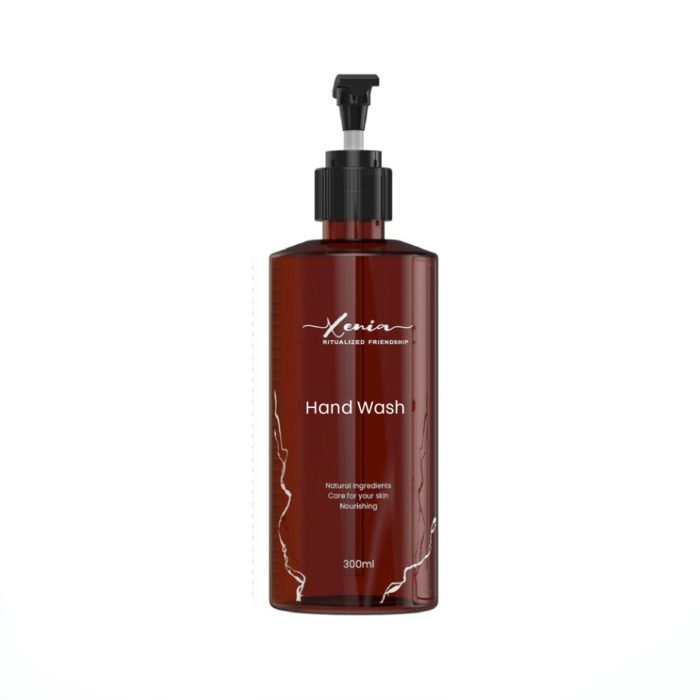 Hand Wash 300ml Dispenser Holder Bracket with Magnetic Lock - Image 1