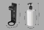 Conditioner 300ml Dispenser Holder Bracket with Magnetic Lock - Image 2