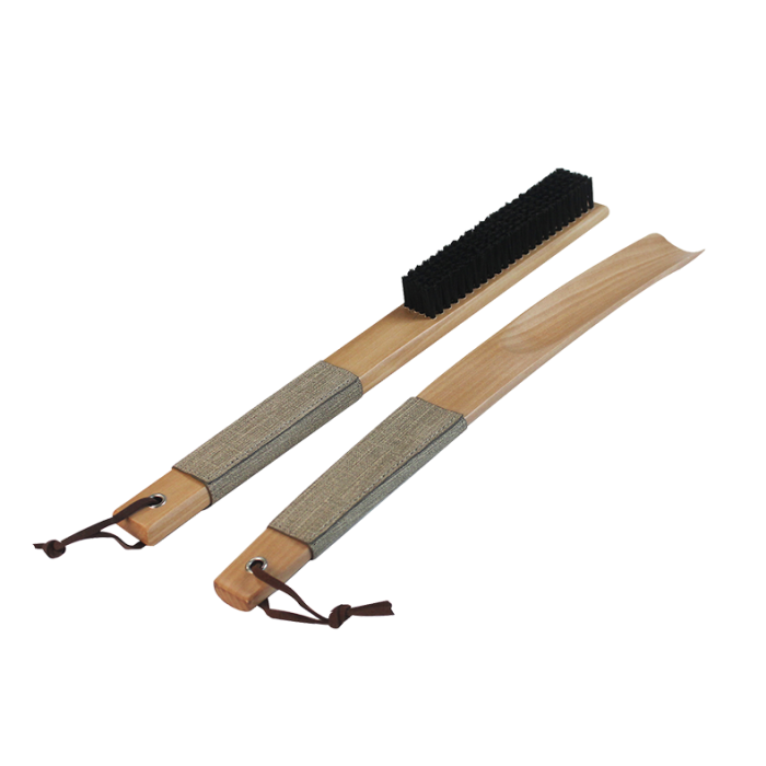 Shoe Horn & Cloth Brush - Image 1